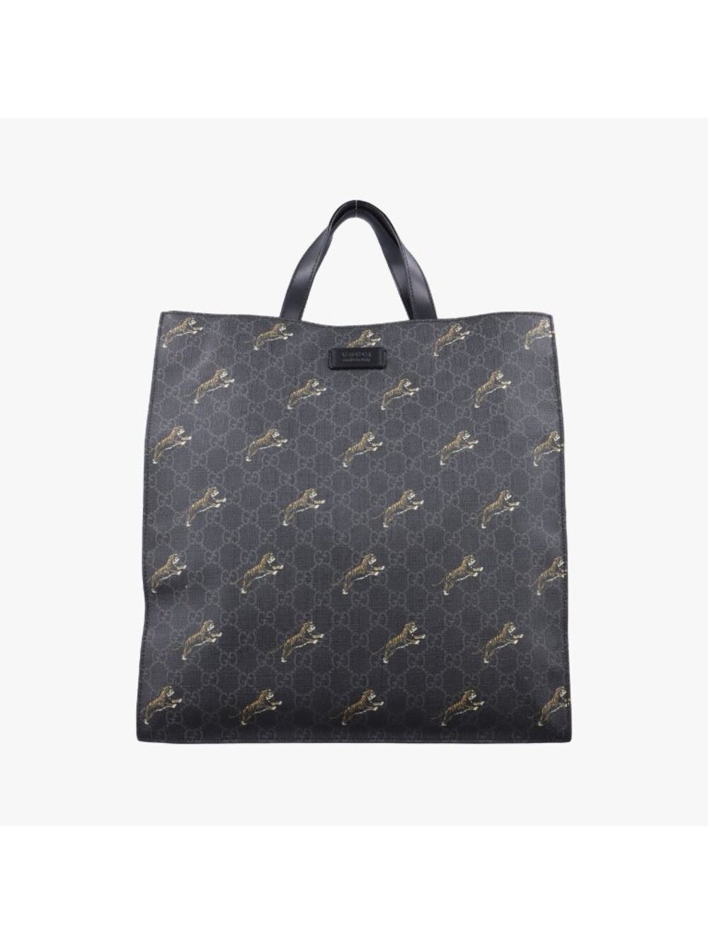 Gucci GG Supreme Tiger Black